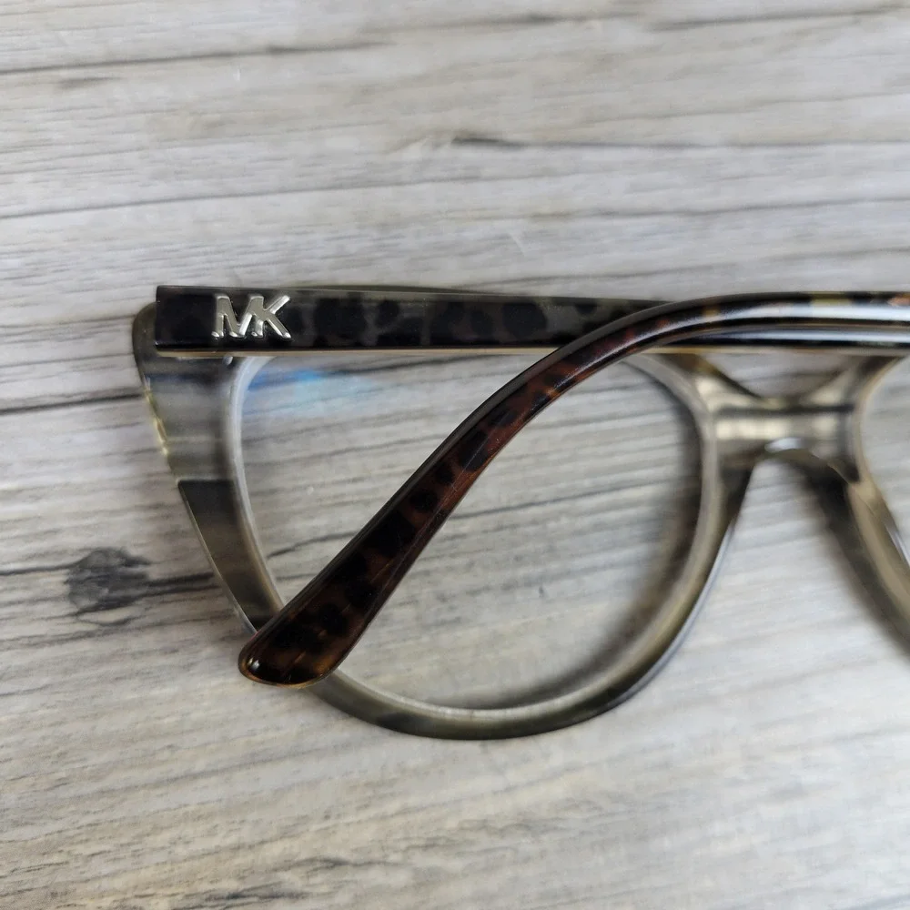 Michael Kors Eyeglasses Frames MK 4070 Luxemburg 3892 Dark Tortoise Cat Eye 54mm